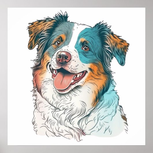 Druck, Hochwertiges Poster-Papier (Matt) ポスター (正面)