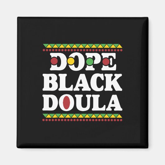 Drug Black Doula African American History Job Prof マグネット (正面)