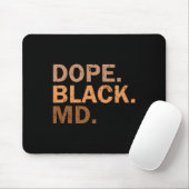 Drug Black Md Melanin Black Month African Medical マウスパッド (マウス)