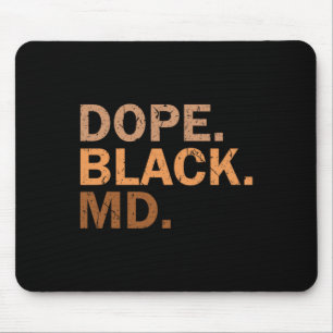Drug Black Md Melanin Black Month African Medical マウスパッド