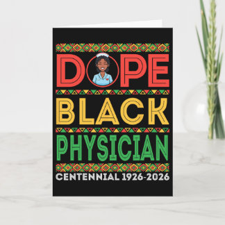 Drug Black Physician Centennial 1926 2026 Black Hi カード