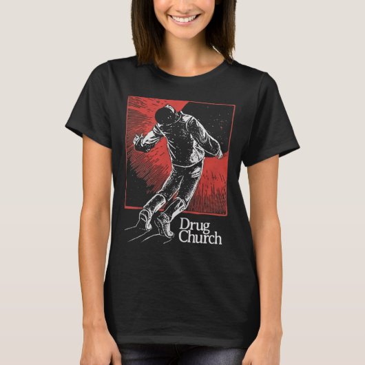 Drug Church Exploding Sun Tシャツ (正面)