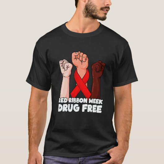 Drug Free October Red Ribbon Week 2022  1 Tシャツ (正面)