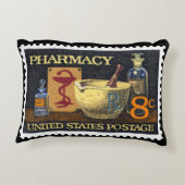 ~Druggist~Apothecary薬学Rx Stamp~Pharmacist アクセントクッション (裏面)