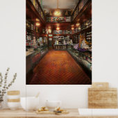 Drugstore - G.W. Armstrong drug store 1913 ポスター (キッチン)