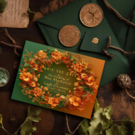 Druidエレガント Hill秋のフローラ保存日付