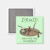 Druid：リスに注意 マグネット (正面/裏面)