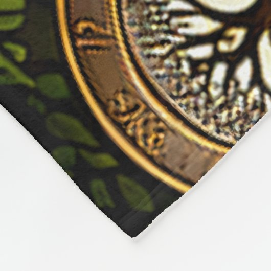 Druid Grove：人生の木が発表された投げ フリースブランケット (角)