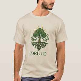  Druid — Guardião da Natureza e Magia Selvagem Tシャツ