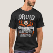 DRUID, THE CHAMPION OF NATURE - Dungeons & Dra Tシャツ (正面)