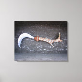 Druida, bolline, druid, hoz, wicca キャンバスプリント (正面)