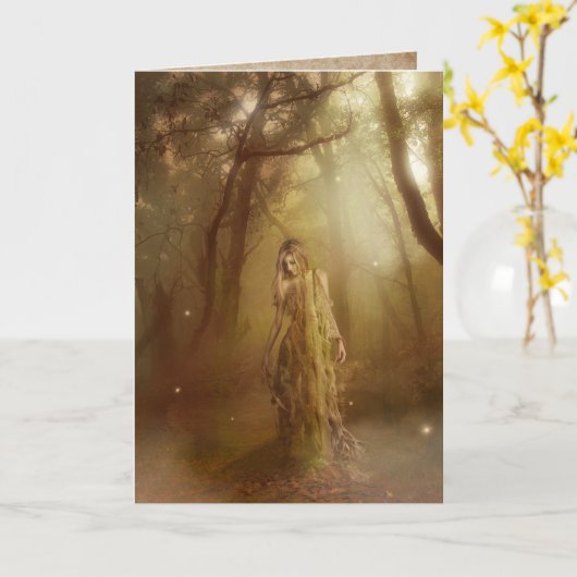 druidism カード (黄色い花)