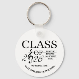 DRUM 専攻の Class of 2026 Marching Band Keychain キーホルダー