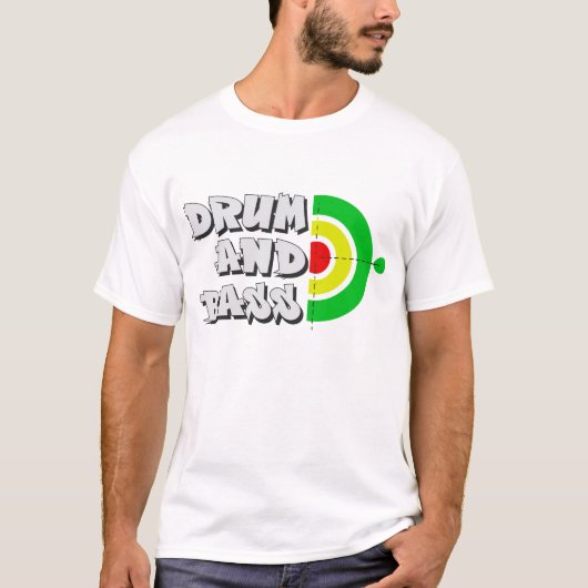 Drum And Bass Tシャツ (正面)