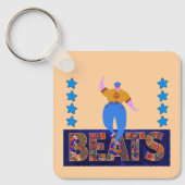 drum beats キーホルダー (正面)