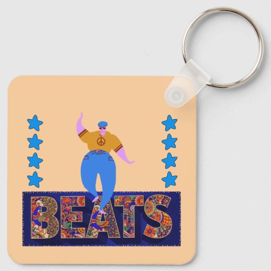 drum beats キーホルダー (裏面)