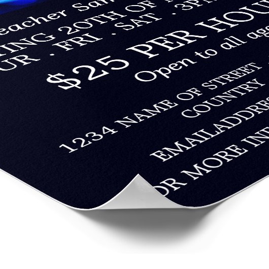 Drum Cymbal、Drum Lessons 広告's ポスター (角)