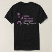 Drum For Your Drummer Boyfriend drummer style part Tシャツ (デザイン正面)