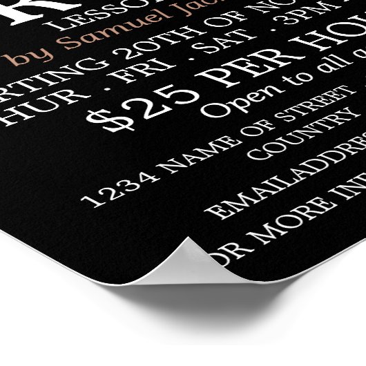 Drum Kit、Drum Lessons 広告's ポスター (角)