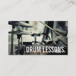 Drum Lessonsの名刺 名刺