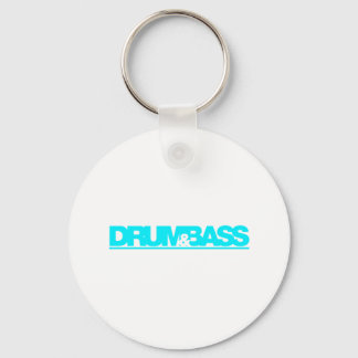 Drum N Bass - DJ Disk Jockey Vinyl Music キーホルダー