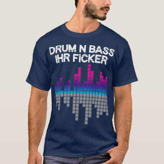Drum N Bass Synth Music Dj Tシャツ