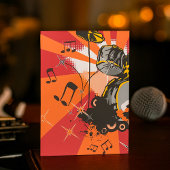 Drum Set Music 招待状