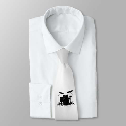 Drum Set Music Design ネクタイ (タイ)