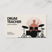 Drum Teacher 名刺 (正面)