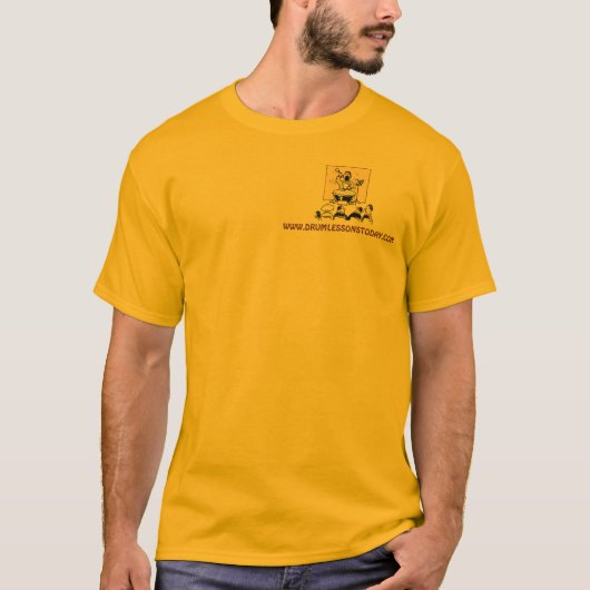 drumlessonstoday tシャツ (正面)
