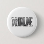 Drumlineのクロム 缶バッジ (正面)