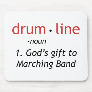 Drumlineの定義 マウスパッド