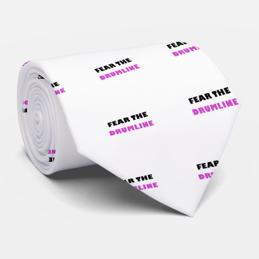 Drumlineを恐れて下さい ネクタイ (ロール)