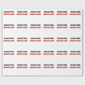 Drumlineを恐れて下さい ラッピングペーパー (フラット)