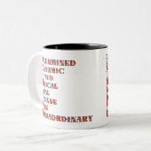 Drumline定義 ツートーンマグカップ (正面左)