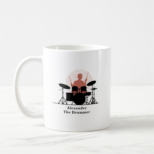 Drummer コーヒーマグカップ (左)