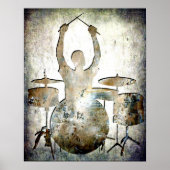 Drummer, Copyright Karen J Williams ポスター (正面)