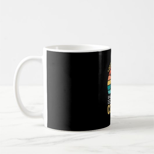 Drummer Dad コーヒーマグカップ (左)