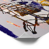 Drummer Drip, Copyright Karen J Williams ポスター (角)