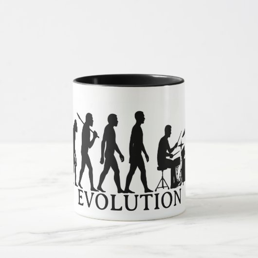 Drummer Evolution Mug マグカップ (中央)