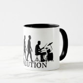 Drummer Evolution Mug マグカップ (正面右)