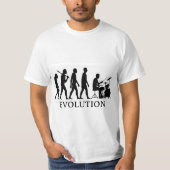 Drummer Evolution Tシャツ (正面)