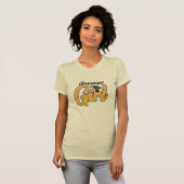 Drummer Girl Retro Tシャツ (正面フル)