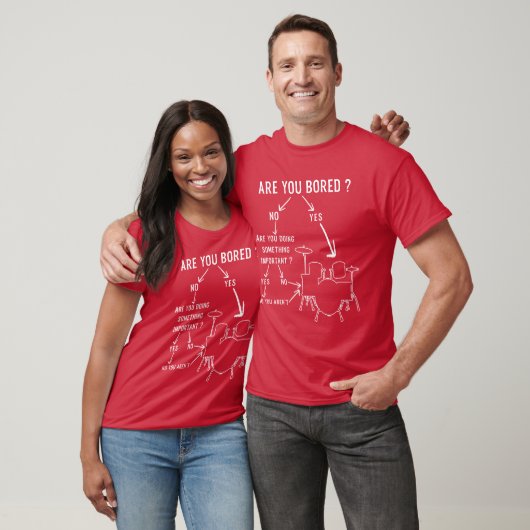 drummer tee Drum Sticks Percussion Band music fans Tシャツ (ユニセックス)