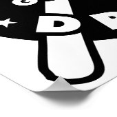 Drummers Gonna Drum ポスター (角)