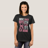 Drumming Player Apparel Drummer Quote Drumset for  Tシャツ (正面フル)