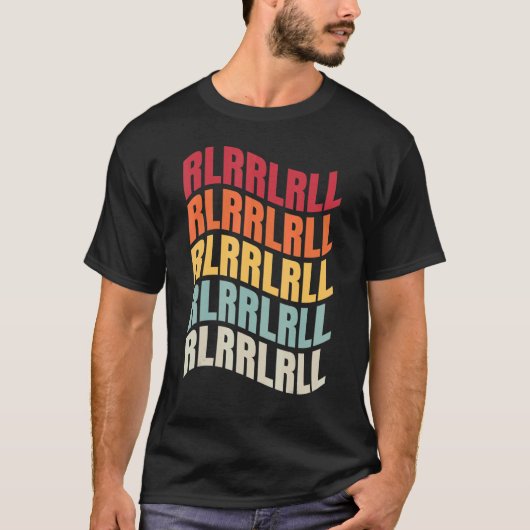Drumming Rudiments Drummer Drums Paradiddle Musici Tシャツ (正面)