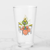 Drumming Stickman タンブラーグラス (裏面)