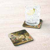 Drummond家族、c.1769 (キャンバスの油) コースター (右側)