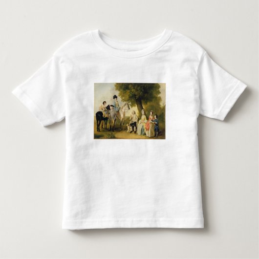 Drummond家族、c.1769 (キャンバスの油) トドラーTシャツ (正面)